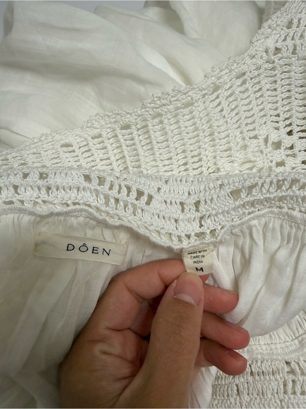 RESERVED TRADE for size, Doen Modeira Dress - Picture 8 of 8